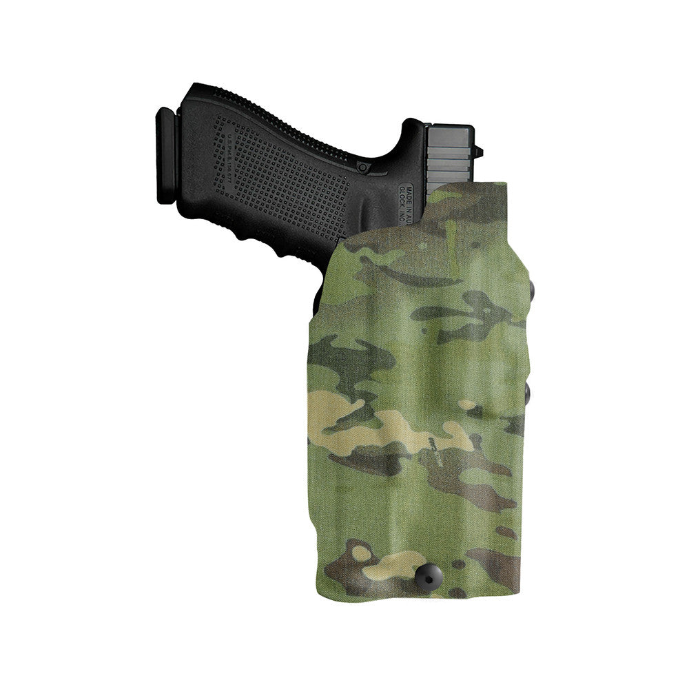 US-241 SRS Level 2 Duty Holster - Rail Mounted Light