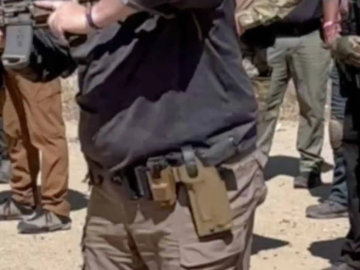 Level 2 Duty Holster with Light and Optic approved by LAPD Level 2 Duty Holster with Light and Optic approved by LAPD