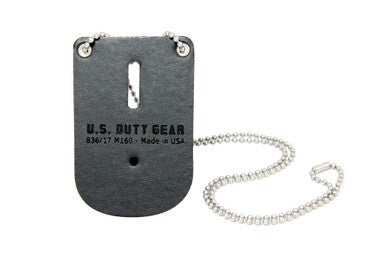 Badge Holder with Neck Chain – Standard Oval Cutout